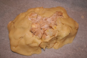 Apple Crostata, before baking